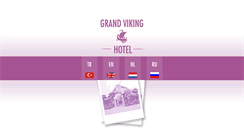 Desktop Screenshot of grandvikinghotel.com